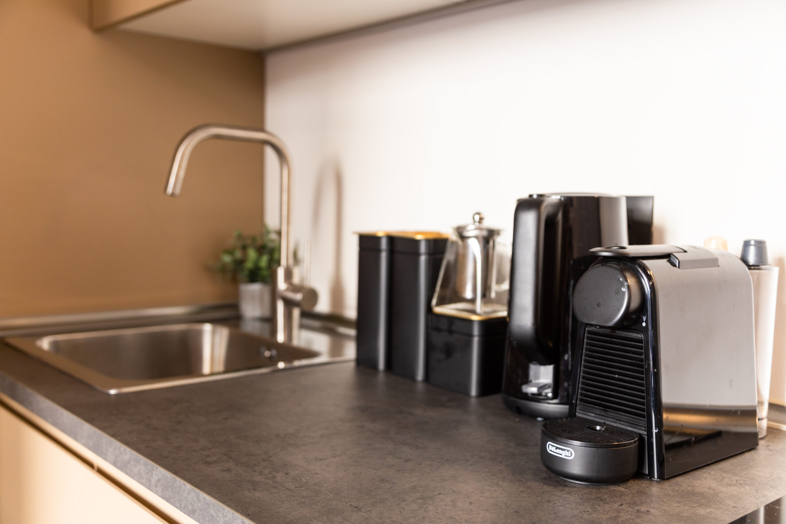 Kitchen of Testaccio apartment